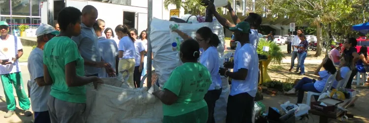 O Recicle Já Bahia contribui com a preservação ambiental, além de ser gerador de trabalho e renda para catadores 